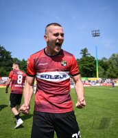 Fussball Relegation zur Regionalliga Sued 2024/2025
TSG Balingen - Tuerk Guecue Friedberg