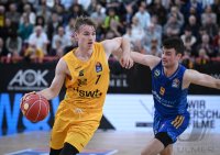 Basketball 1. Bundesliga 23/24: Tigers Tuebingen - Alba Berlin