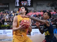 Basketball 1. Bundesliga 23/24: Tigers Tuebingen - EWE Baskets Oldenburg