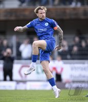 Fussball Regionalliga Suedwest 23/24: TSG Balingen - SV Stuttgarter Kickers