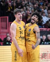 Basketball 1. Bundesliga 23/24: Tigers Tuebingen - Wuerzburg Baskets