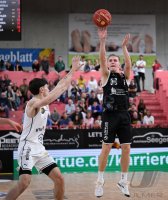 Basketball BBL Pokal 23/24: Tigers Tuebingen - Basketball Loewen Braunschweig