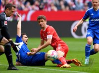 Fussball 1. Bundesliga 22/23: FC Bayern Muenchen - FC Schalke 04