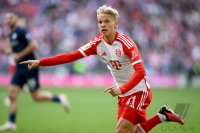 Fussball 1. Bundesliga 23/24: FC Bayern Muenchen - VfL Bochum)