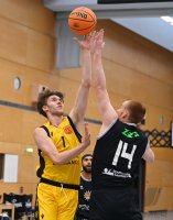 Basketball 1. Regionalliga 22/23 SV 03 Tigers Tuebingen -  Saarlouis Royals Basketball