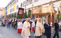 Fronleichnamsprozession 2023 in Rottenburg