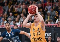 Basketball 1. Bundesliga 23/24: Tigers Tuebingen - MLP Academics Heidelberg