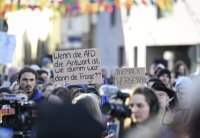 Eugen Bolz Gedenktag 2024 und Demo in Rottenburg