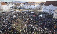 Eugen Bolz Gedenktag 2024 und Demo in Rottenburg