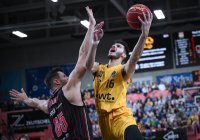 Basketball 1. Bundesliga 23/24: Tigers Tuebingen - EWE Baskets Oldenburg