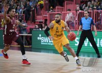 Basketball 1. Bundesliga 23/24: Tigers Tuebingen - FC Bayern Muenchen Basketball