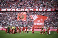 Fussball 1. Bundesliga 23/24: FC Bayern Muenchen - VfL Wolfsburg