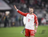 Fussball 1. Bundesliga 23/24: FC Bayern Muenchen - Borussia Moenchengladbach