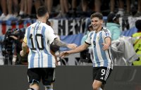 FUSSBALL WM 2022 Achtelfinale: Argentinien - Australien