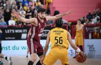 Basketball 1. Bundesliga 23/24: Tigers Tuebingen - FC Bayern Muenchen Basketball