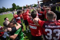 Fussball Relegation zur Regionalliga Sued 2024/2025
TSG Balingen - Tuerk Guecue Friedberg