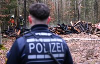 Erneuter Holzstapel-Brand in Rottenburg - Oberndorf