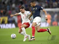 FUSSBALL WM 2022 Achtelfinale: Frankreich - Polen