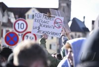 Eugen Bolz Gedenktag 2024 und Demo in Rottenburg