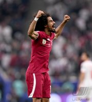 FUSSBALL AFC Asian Cup Finale: Jordanien - Katar