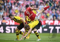 Fussball 1. Bundesliga Saison 2016/2017: FC Bayern Muenchen - Borussia Dortmund