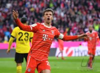 Fussball 1. Bundesliga 22/23: FC Bayern Muenchen - Borussia Dortmund