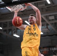 Basketball 1. Bundesliga 23/24: Tigers Tuebingen - ratiopharm Ulm