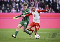 Fussball 1. Bundesliga 23/24: FC Bayern Muenchen - Borussia Moenchengladbach