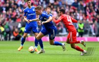 Fussball 1. Bundesliga 22/23: FC Bayern Muenchen - FC Schalke 04