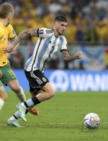 FUSSBALL WM 2022 Achtelfinale: Argentinien - Australien