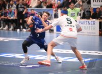 Handball  1. Bundesliga 2023/2024: HBW Balingen-Weilstetten  -  HSG Wetzlar