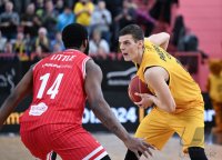 Basketball 1. Bundesliga 23/24: Tigers Tuebingen - Wuerzburg Baskets