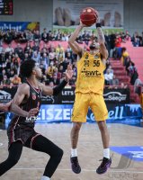 Basketball 1. Bundesliga 23/24: Tigers Tuebingen - EWE Baskets Oldenburg