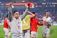 FUSSBALL WM 2022 Vorrunde: Serbien - Schweiz