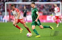 Fussball 1. Bundesliga 23/24: FC Bayern Muenchen - Borussia Moenchengladbach