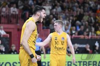 Basketball 1. Bundesliga 23/24: Tigers Tuebingen - HAKRO Merlins Crailsheim