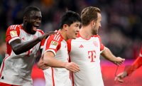 Fussball 1. Bundesliga 23/24: FC Bayern Muenchen - VfB Stuttgart