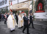 Fronleichnamsprozession 2024 in Rottenburg