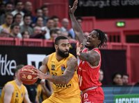 Basketball 1. Bundesliga 23/24: Tigers Tuebingen - Wuerzburg Baskets