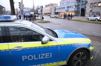 Zivilpolizisten unterbinden Protest der Letzten Generation in Reutlingen