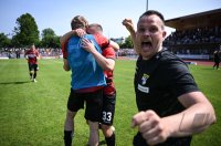 Fussball Relegation zur Regionalliga Sued 2024/2025
TSG Balingen - Tuerk Guecue Friedberg
