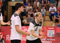 Volleyball Bundespokal Maennlich U 19 2023 beim TV Rottenburg