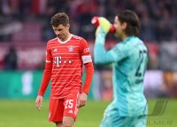 Fussball DFB Pokal Viertelfinale 22/23: FC Bayern Muenchen - SC Freiburg