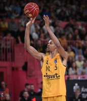 Basketball 1. Bundesliga 23/24: Tigers Tuebingen - ratiopharm Ulm