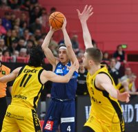 Basketball 2. Liga 22/23 Playoff Viertelfinale: Tigers Tuebingen - Eisbaeren Bremerhaven