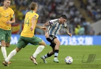 FUSSBALL WM 2022 Achtelfinale: Argentinien - Australien