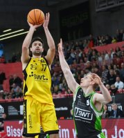 Basketball 2. Bundesliga 22/23: Tigers Tuebingen - ROEMERSTROM Gladiators Trier