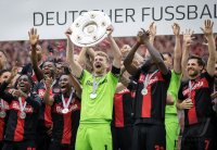 Fussball 1. Bundesliga 23/24: Torwart Lukas Hradecky (Bayer 04 Leverkusen)