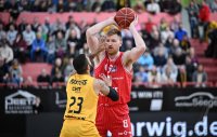 Basketball 1. Bundesliga 23/24: Tigers Tuebingen - Wuerzburg Baskets