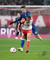 Fussball 1. Bundesliga 23/24: FC Bayern Muenchen - TSG 1899 Hoffenheim